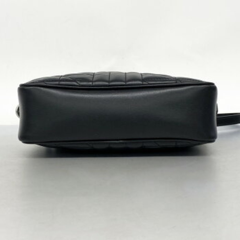 Gucci GG Marmont Shoulder Bag Black Leather - Picture 3 of 9